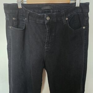 7 For All Mankind Black Kimmie Bootcut Jeans